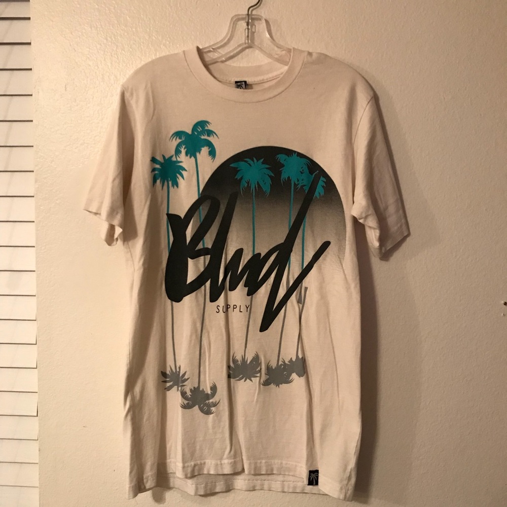 white blvd supply tee shirt